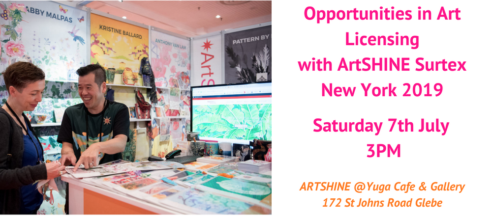Opportunities in Art Licensing with ArtSHINE – Surtex New York 2019