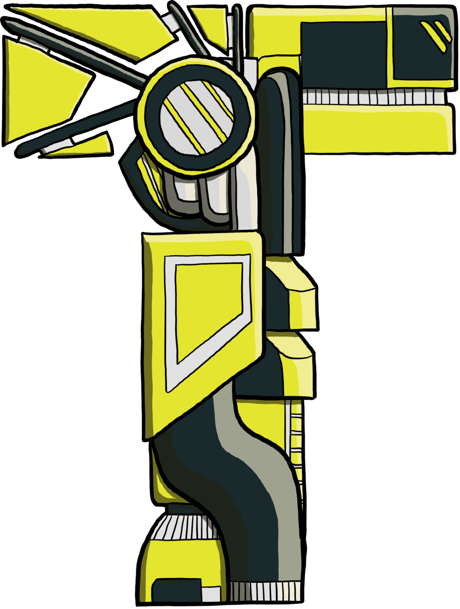 Letter T, Capital and Lower Case Mechanical Typography | ArtSHINE Licensing